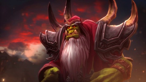 Cinématique de présentation de Gul'dan dans Heroes of the Storm