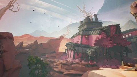Aperçu de la carte « Ravine » de Mirage: Arcane Warfare