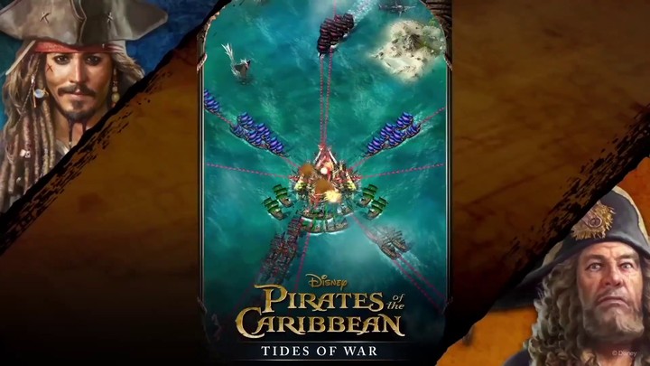 Bande-annonce de lancement de Pirates of the Caribbean: Tides of War