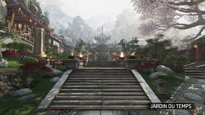Aperçu de la carte "Jardin du Temple" de For Honor: Shadow & Might