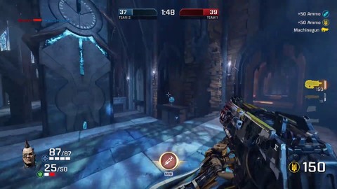 Aperçu du gameplay brut de Quake Champions