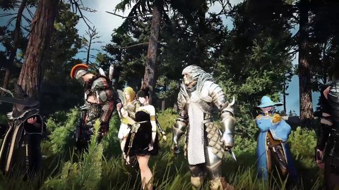 Bande-annonce de lancement de Black Desert sur Steam