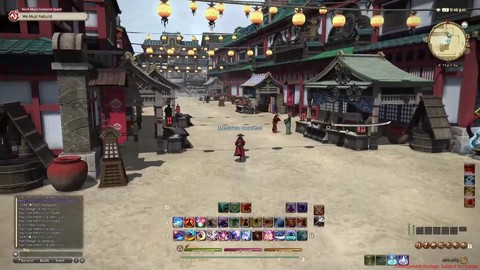 FFXIV Stormblood - Promenade à Kugane