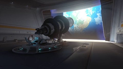 Présentation de la nouvelle carte Colonie lunaire Horizon d'Overwatch