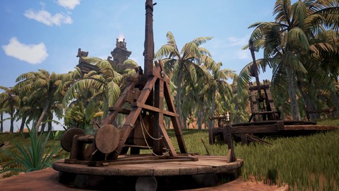 Aperçu de la mise à jour #23 de Conan Exiles : les trébuchets