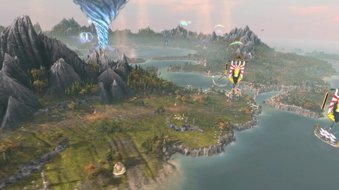 Exploration de la carte de campagne de Total War Warhammer II