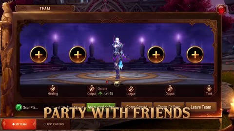 Aperçu des donjons de Crusaders of Light