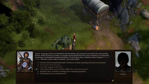 Aperçu du gameplay brut de Pathfinder Kingmaker