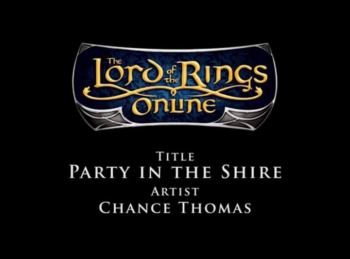 Bande Originale du SdaO - Chance Thomas - Party in the Shire