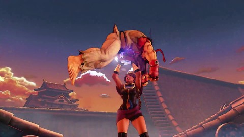 Menat se dévoile dans Street Fighter V