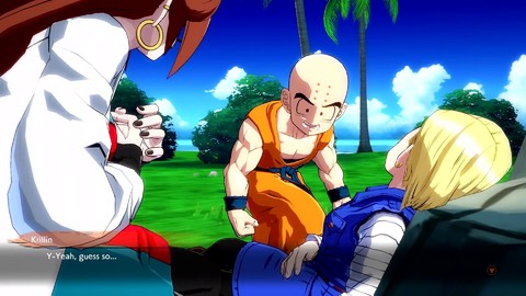 L'androïd 21 de Dragon Ball FighterZ se présente