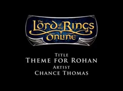 Bande Originale du SdaO - Chance Thomas - Theme for Rohan