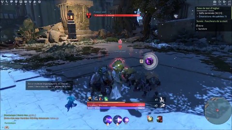 Skyforge : aperçu de la zone de test d'Inghar, Panthéon solo