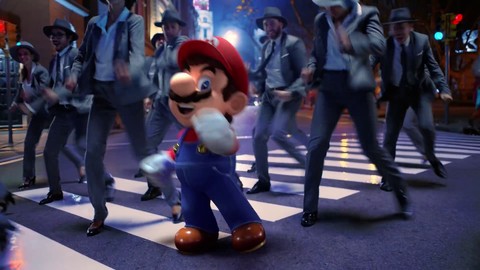 En route vers la sortie de Super Mario Odyssey