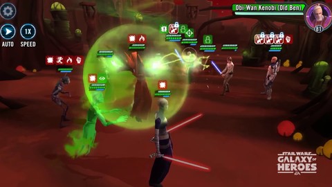 Star Wars Galaxy of Heroes - Bande annonce des nouvelles Soeurs de la Nuit