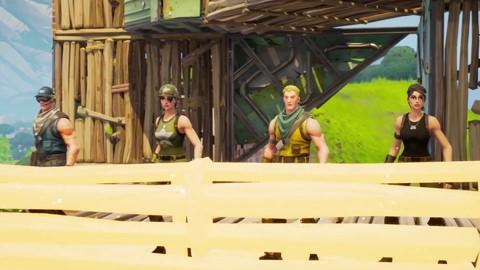 Premier aperçu du mode 50 vs. 50 de Fortnite: Battle Royale