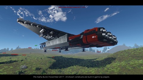 Pré-alpha : aperçu des créations de joueurs de Dual Universe