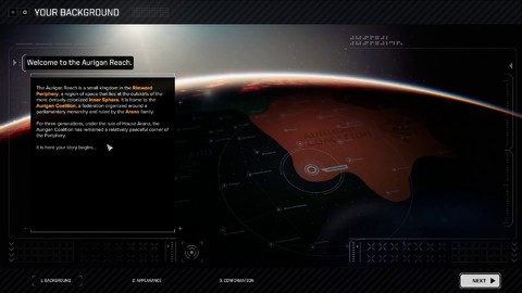 Battletech - Présentation de la personnalisation du personnage et mission tutoriel