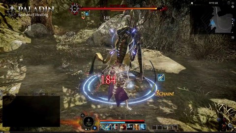 Aperçu du gameplay du Paladin de Bless