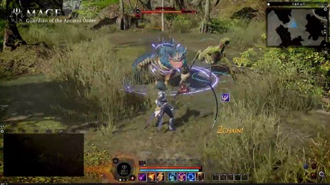 Aperçu du gameplay du Mage de Bless