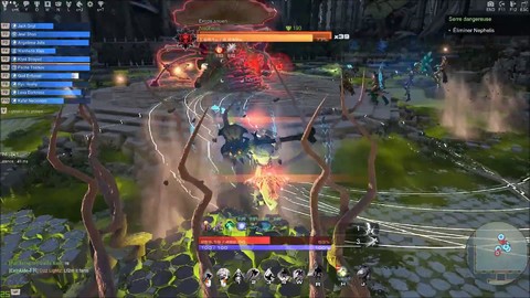 Aperçu de la Distorsion (B4) Nephelis de Skyforge, deuxième stratégie