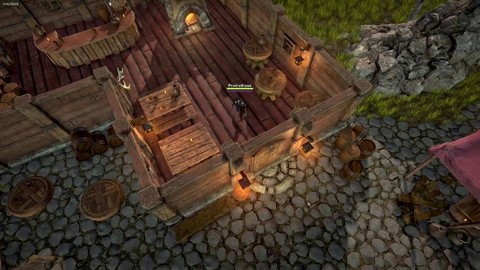 Fractured en Pré-alpha : construction de village à Syndesia