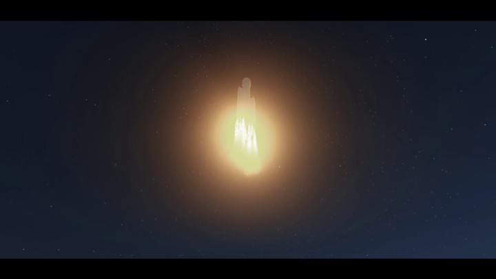 Aperçu de DualX, la Falcon Heavy Rocket de Dual Universe
