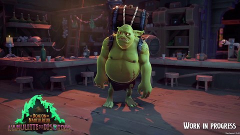 Le Donjon de Naheulbeuk : L'Amulette du désordre montre ses héros