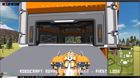 Premier aperçu de Robocraft Royale
