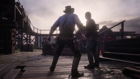 Présentation du gameplay d'action de Red Dead Redemption 2