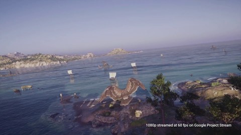 Démonstration du Project Stream de Google : Assassin's Creed Odyssey
