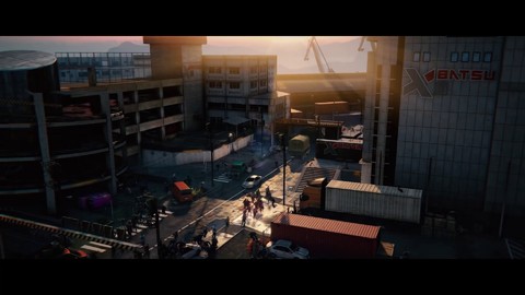 Aperçu de l'environnement tokyoïte de World War Z