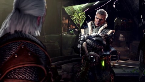 Geralt de Riv (The Witcher) s'invite dans Monster Hunter World