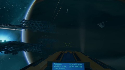 Gameplay brut d'un affrontement spatial dans le MMO Starbase