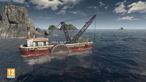 Aperçu de "Trésor Englouti", premier DLC d'Anno 1800