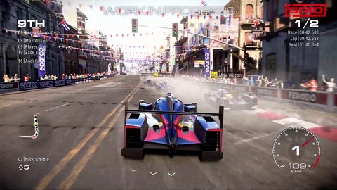GRID montre son circuit de La Havane dans une séquence de gameplay