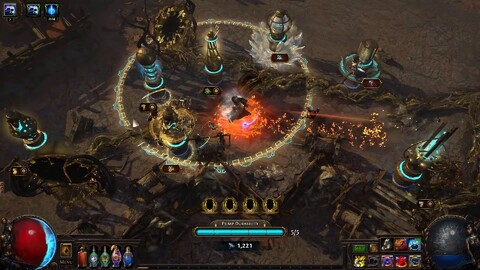 Présentation de l'extension Blight de Path of Exile
