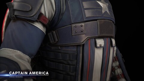 Aperçu du profil du Captain America de Marvel's Avengers