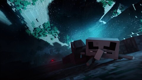 Cinématique d'ouverture de Minecraft Dungeons