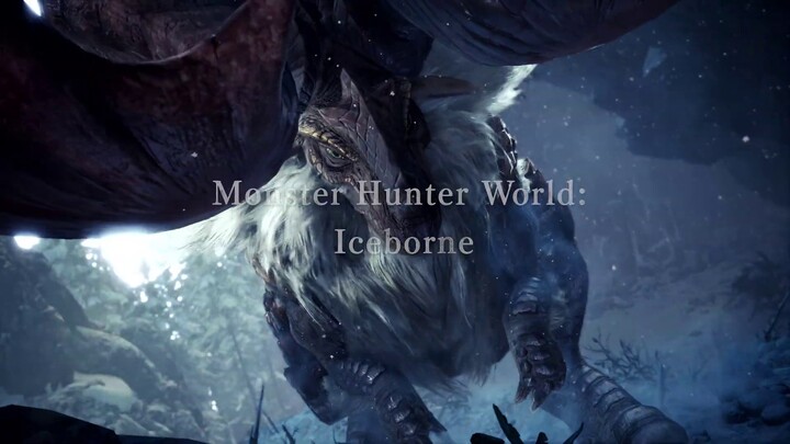 Monster Hunter World: Iceborne sur PC à partir du 9 janvier
