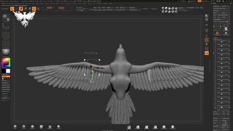 Bestiaire : aperçu du faucon Dunewing d'Ashes of Creation