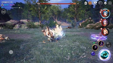 Aperçu du gameplay de TERA Hero