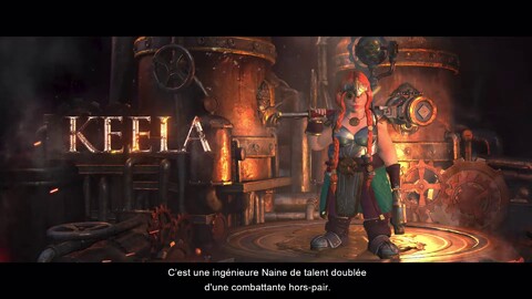 Aperçu du gameplay de l'ingénieure naine Keela de Warhammer: Chaosbane