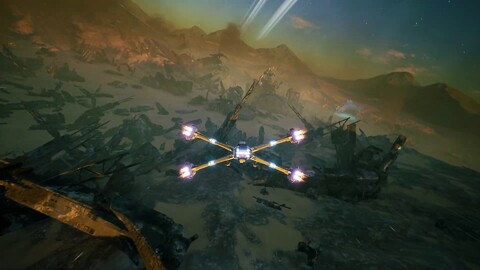 Aperçu des combats planétaires d'Everspace 2