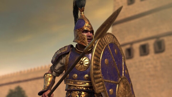 Présentation d'Hector dans Total War Saga: Troy