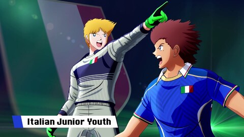 Aperçu de l'équipe d'Italie dans Captain Tsubasa: Rise of New Champions