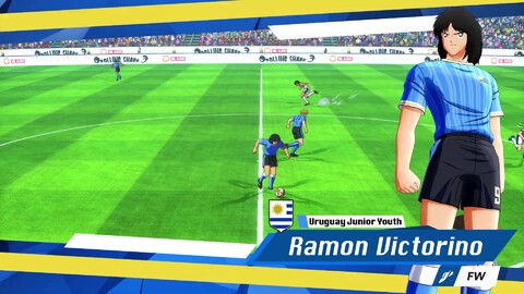 Aperçu de l'équipe d'Uruguay dans Captain Tsubasa: Rise of New Champions
