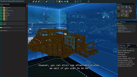 Développement de Starbase (août 2020) : interface et carte galactique