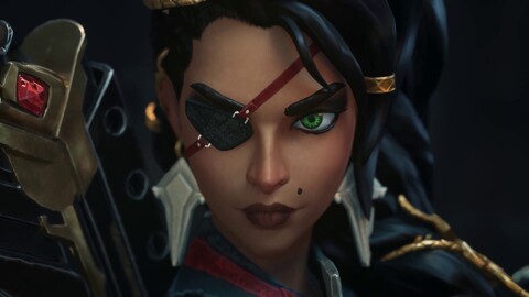 La championne de League of Legends Samira, la rose du désert, se dévoile en vidéo