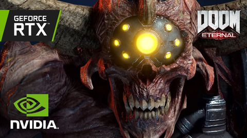 NVIDIA compare ses cartes graphique RTX 2080 Ti et RTX 3080 dans Doom Eternal en 4K